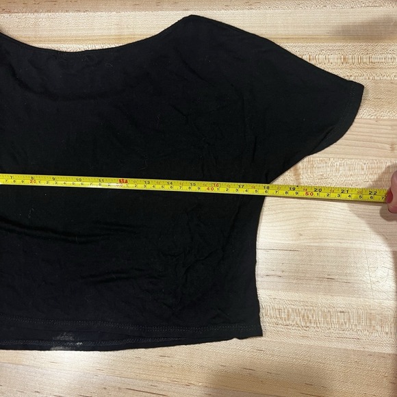 Vtg Y2K Wet Seal Black Cat Cropped Tee, Women's Size Small - Picture 6 of 6